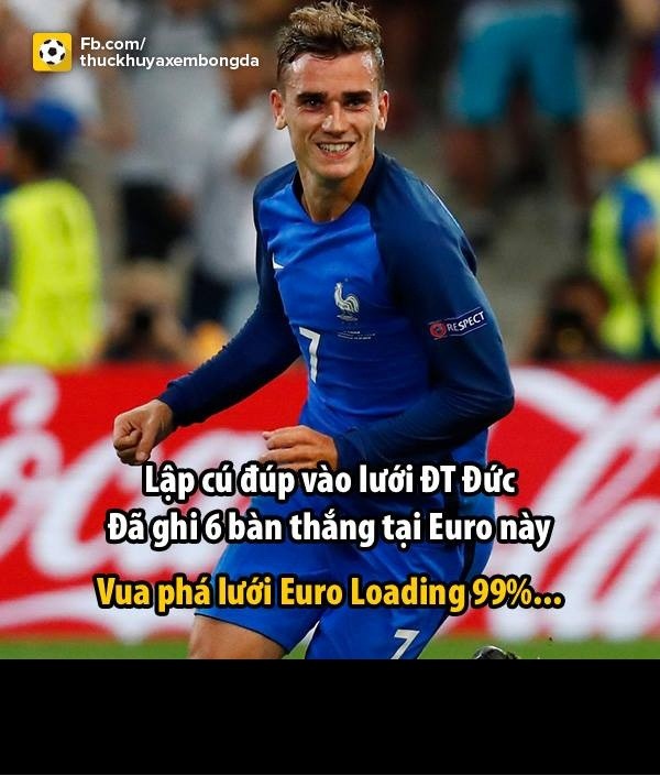 Anh che ban ket Euro 2016: Antoine Griezmann hoa sieu anh hung