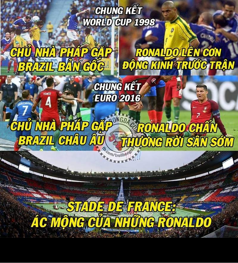 Anh che chung ket Euro 2016: Ac mong cua nhung Ronaldo