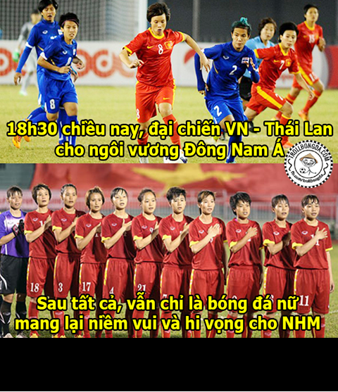 Anh che bong da: DT nu Viet Nam bi trong tai cuop cup