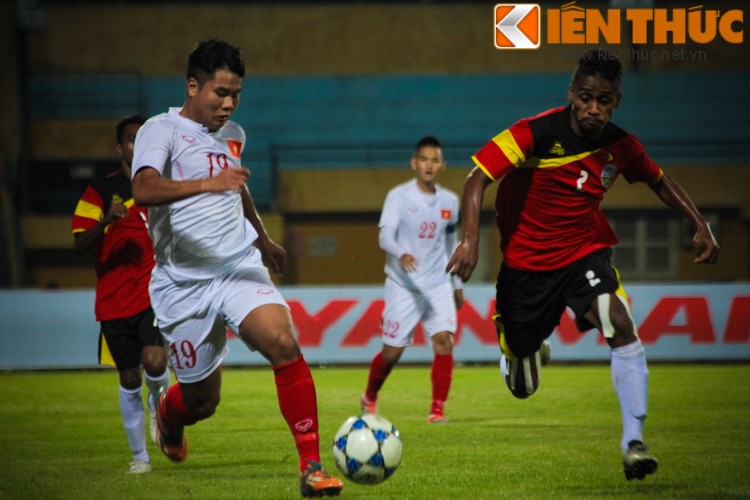 Danh bai U19 Dong Timor 4-1, U19 Viet Nam dan dau bang A-Hinh-2