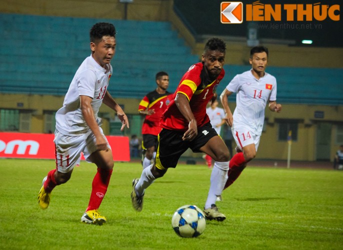 Danh bai U19 Dong Timor 4-1, U19 Viet Nam dan dau bang A-Hinh-9