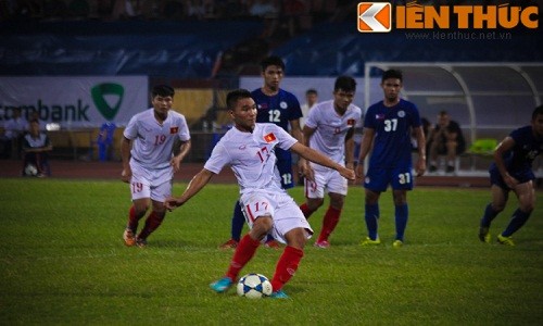 U19 Viet Nam - U19 CHDCND Trieu Tien: No luc de di tiep-Hinh-2