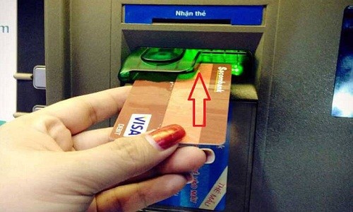 Chu the ATM Sacombank 