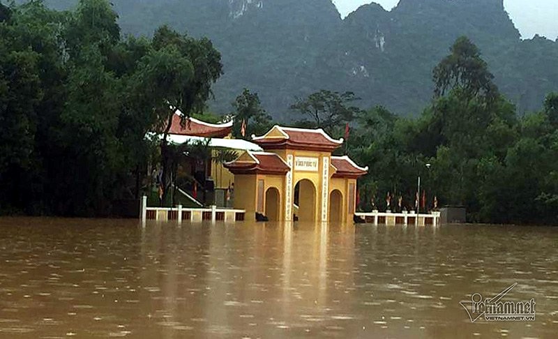 Hang tram ho dan tai Quang Binh lai ngap trong lu-Hinh-9