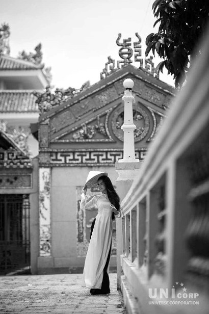 Dia diem chup ao dai Tet cuc 