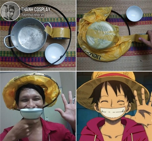 Cuoi sac nuoc bot voi thanh cosplay 