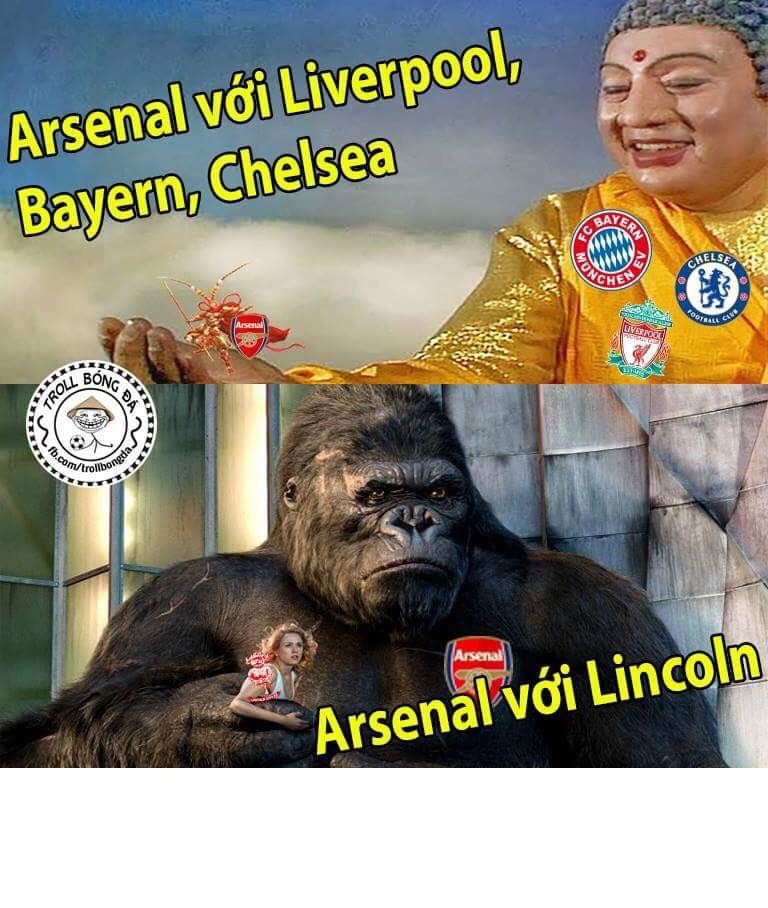 Anh che bong da: Arsenal hoa Kong truoc doi bong nho-Hinh-4