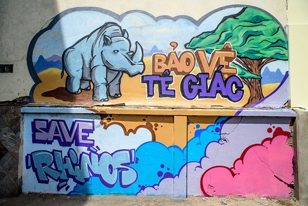 Đường Phố Sài Gòn Bất Ngờ Đẹp Với Những Bức Vẽ Graffiti