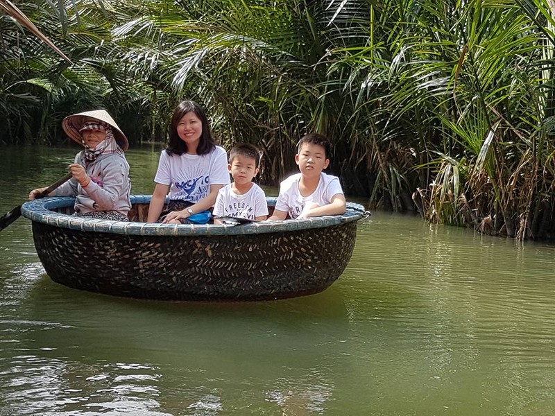 Kham pha rung dua Bay Mau - “mien Tay” thu nho trong long Hoi An-Hinh-9