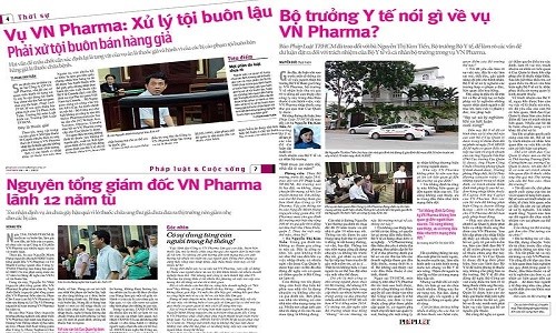 Vu VN Pharma: Phai lam ro nhung “goc khuat“