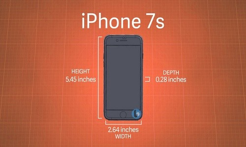 Hinh dang iPhone 7s va iPhone 7s Plus da ro nhu ban ngay