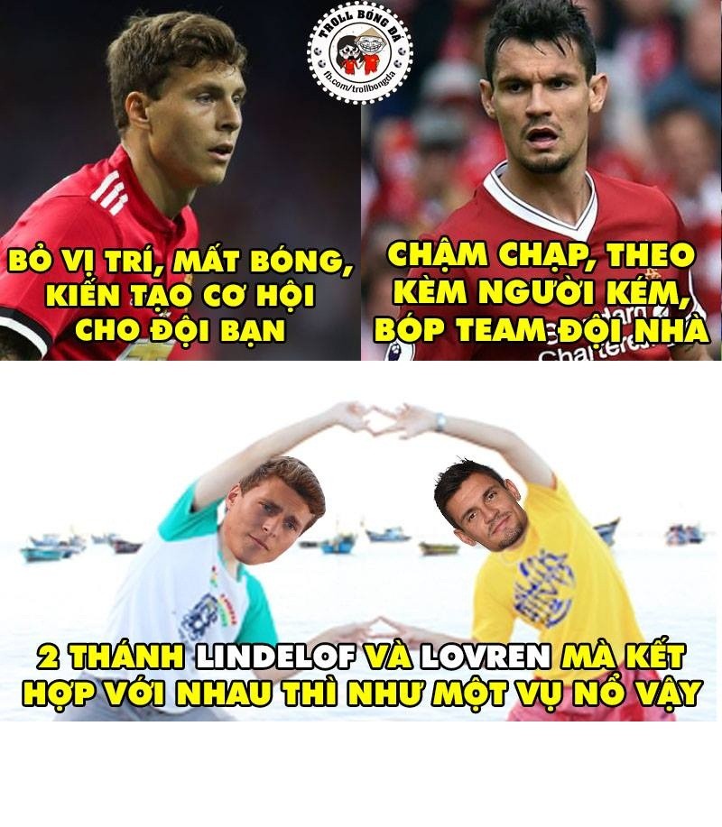 Anh che bong da: Cap doi Lindelof - Lovren thi nhau &quot;bop&quot; dong doi-Hinh-3