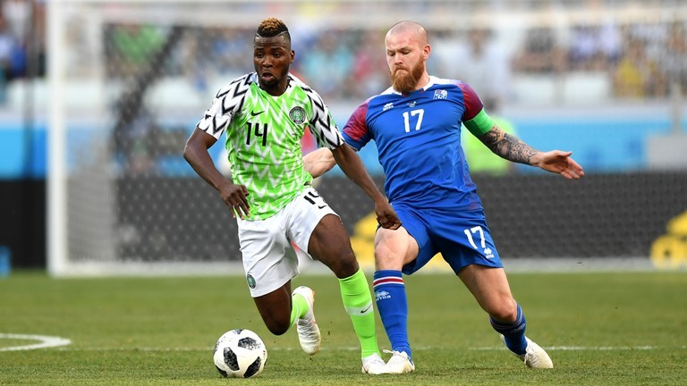 Iceland 0-2 Nigeria: 