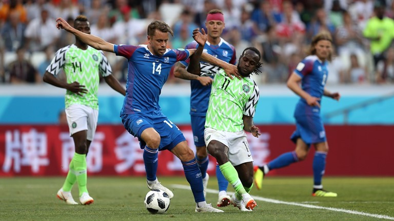 Iceland 0-2 Nigeria: 