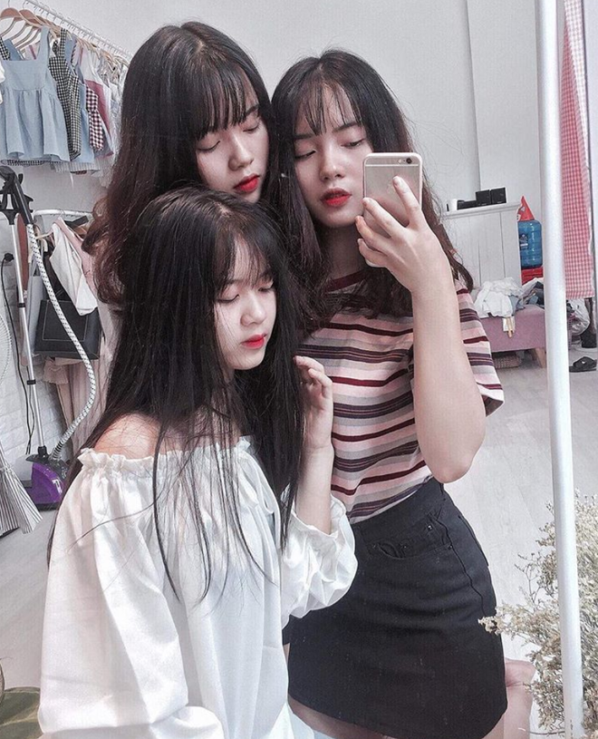 Nhan sac nhu hot girl 3 nu sinh Yen Bai gay hot Instagram-Hinh-4