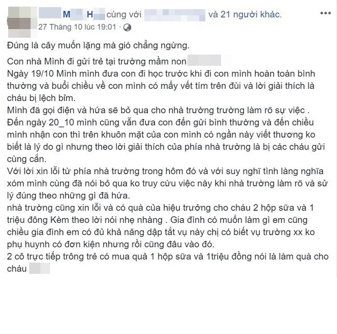 Ba me to nha truong bao hanh tre em, dan mang gay gat len tieng-Hinh-3