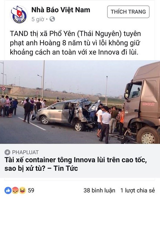 CDM noi gi ve ban an cua tai xe container dam xe Innova lui tren cao toc?-Hinh-7