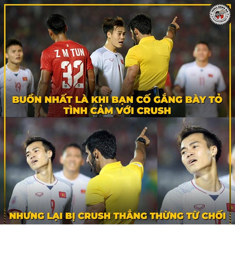 AFF Cup 2018 đã trở lại và đang gây sự chú ý lớn trong cộng đồng bóng đá Việt Nam. Hãy cập nhật những thông tin mới nhất về ĐT Việt Nam và thưởng thức những bức ảnh chế hài hước liên quan đến giải đấu này để cảm nhận cảm xúc và sự đoàn kết của những người yêu bóng đá.