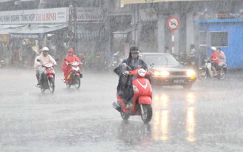 Du bao thoi tiet 7/1: Khong khi lanh tang cuong, Ha Noi mua rao