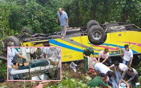 Dan mang thuong tiec nhung nan nhan trong vu tai nan o deo Hai Van