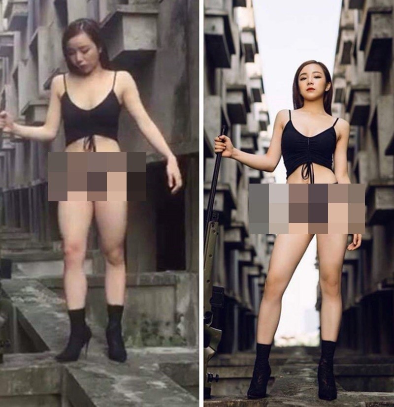 Lat tay bo mat that cua cac hot girl mang khi chua qua photoshop-Hinh-3