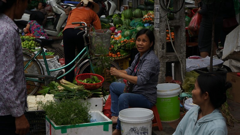 Nguoi dan Ha Noi di cho som mua la mui ve tam Tat nien-Hinh-7