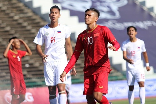 Thang Philippines, U22 Viet Nam the hien su “nhot nhat” tai U22 DNA