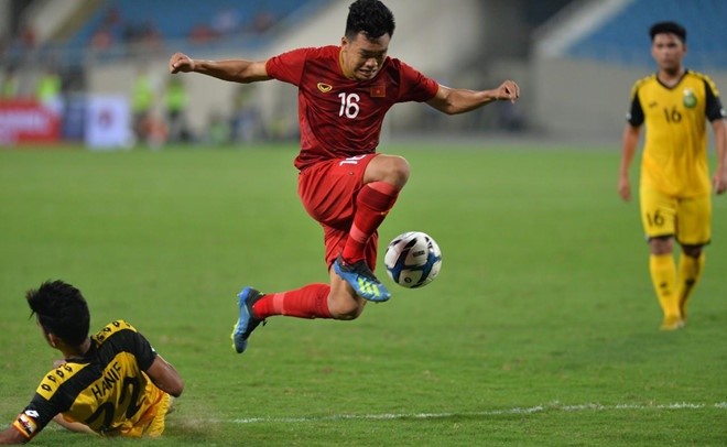 Toan canh mua ban thang U23 Viet Nam vao luoi Brunei-Hinh-10
