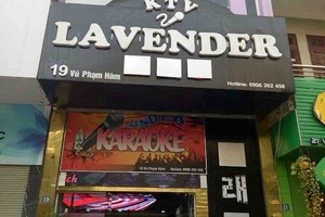 Karaoke Lavender 19 Vu Pham Ham Ha Noi: Tai dien vi pham