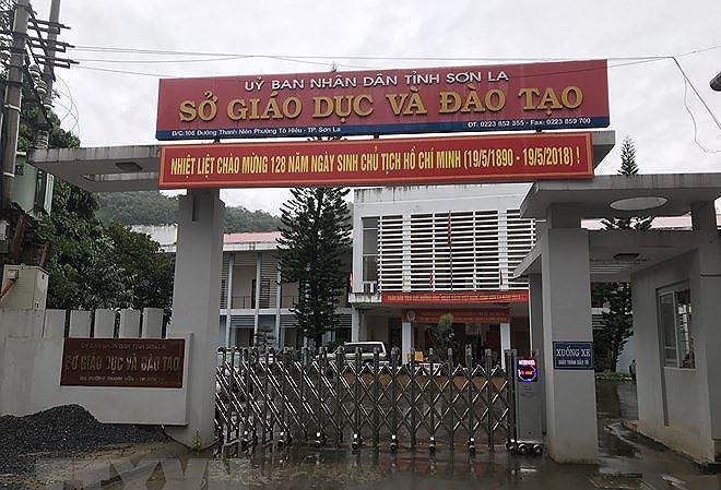 Con truong phong giao duc Trung hoc Son La duoc nang 6,05 diem