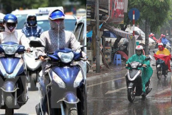 Du bao thoi tiet 16/4: Ha Noi mua dong, Sai Gon nang nong