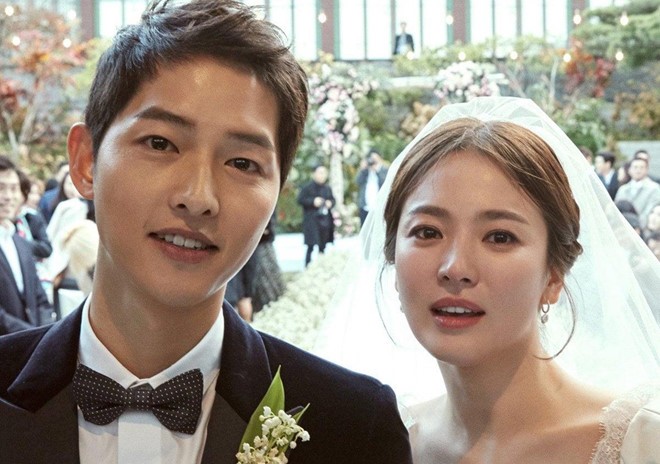 Song Joong Ki het loi khen Song Hye Kyo, phu nhan hon nhan truc trac