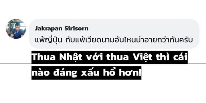 Thua Viet Nam 1:0, nguoi Thai phai cong nhan 