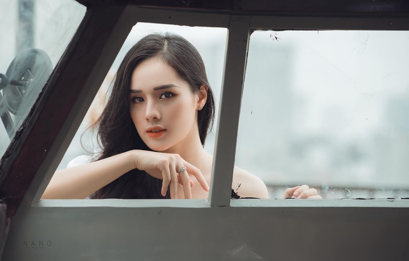 Nhan sac “me nguoi” cua ban gai cau thu Trong Dai lot chung khao Miss World Viet Nam-Hinh-7
