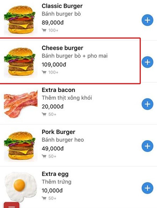 Dat banh burger va sandwich tren mang, co nang