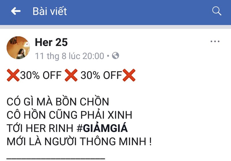 Thang co hon, dan ban hang online tung chieu sale 