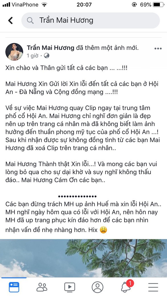 Thieu nu nguc tran chup anh o Hoi An bat ngo xin loi-Hinh-2