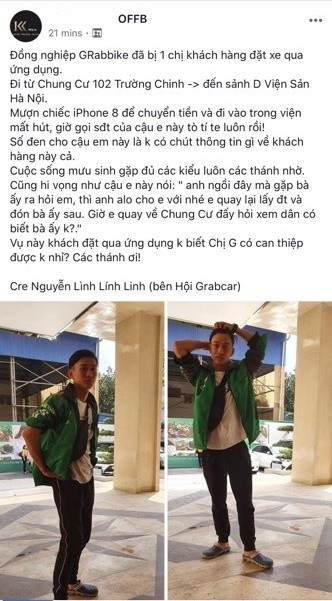 Nam sinh Grabbike gap han voi nu khach lua dao