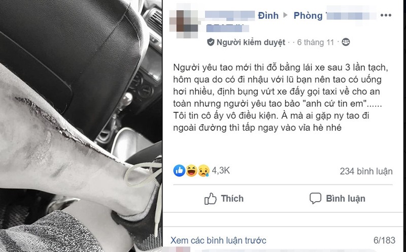 Ban trai nhau say dinh goi taxi, co gai doi cho ve va cai ket bat ngo