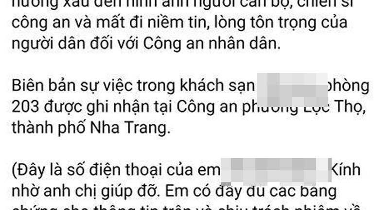 Mot CSGT bi to “ga tinh” phu nu vi pham giao thong-Hinh-2