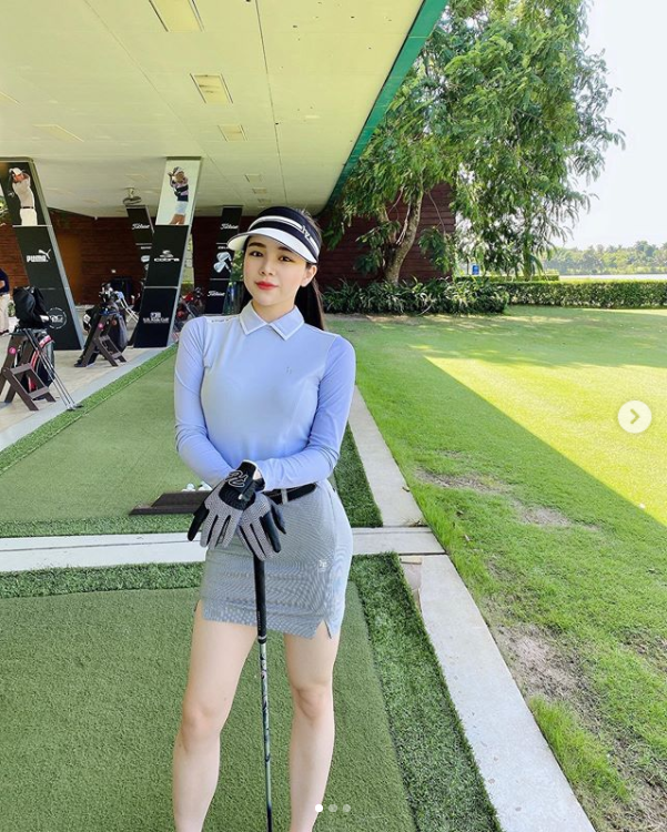 Gia nhap dan hot girl choi golf, Nha Tien nhan du nhan xet-Hinh-3