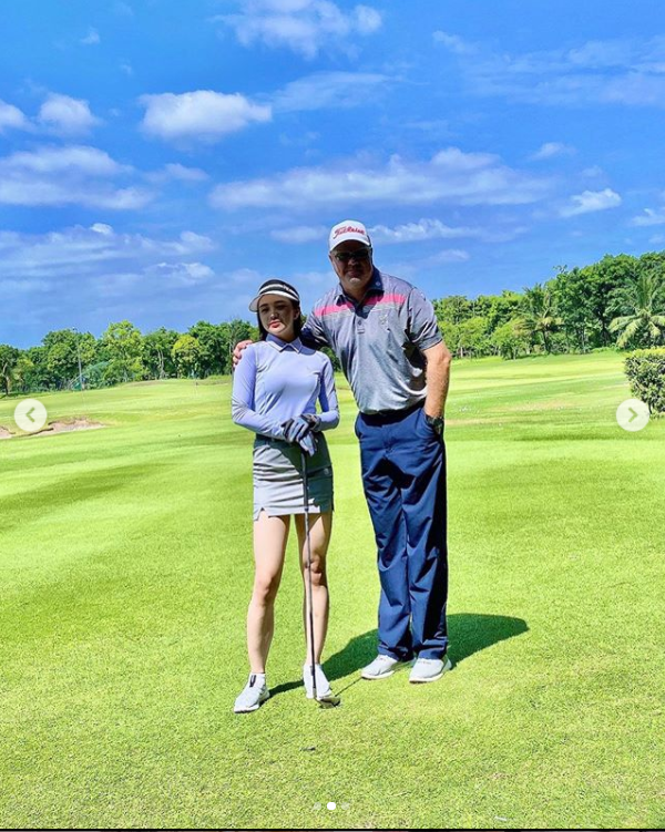 Gia nhap dan hot girl choi golf, Nha Tien nhan du nhan xet-Hinh-4