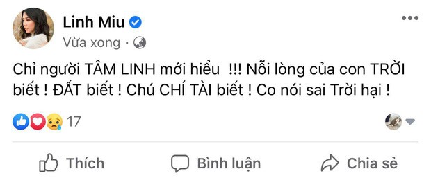 Dang status ve NS Chi Tai chang giong ai, Linh Miu gay phan no-Hinh-3