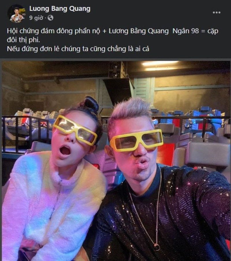 Dang clip phan cam, Ngan 98 va ban trai khien dan tinh 