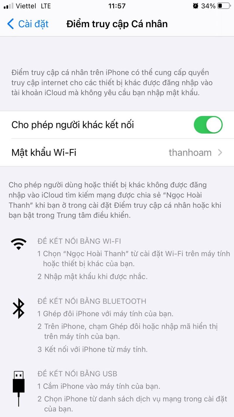 Lam the nao de chia se internet tu iPhone nhanh nhat