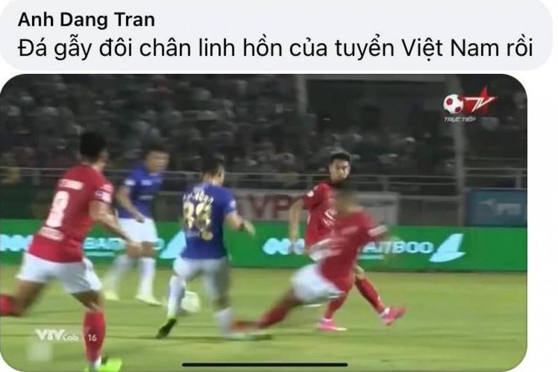 Do Hung Dung gay chan, netizen trut gian len Facebook Ngo Hoang Thinh-Hinh-4