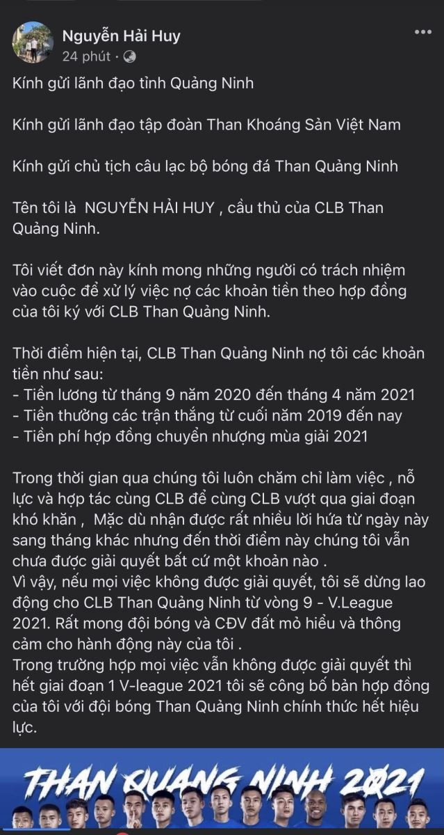 Cau thu Than Quang Ninh tuyen bo nghi choi tu vong 9 V-League-Hinh-2