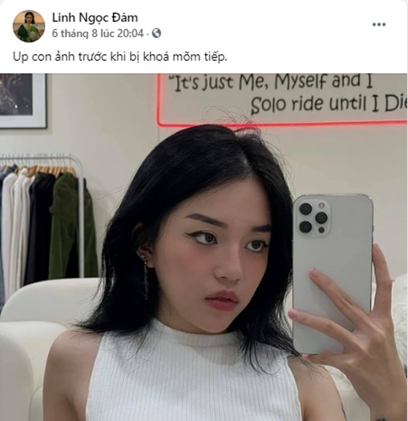 Khong share link nong, Linh Ngoc Dam van bi Facebook khoa 30 ngay-Hinh-2