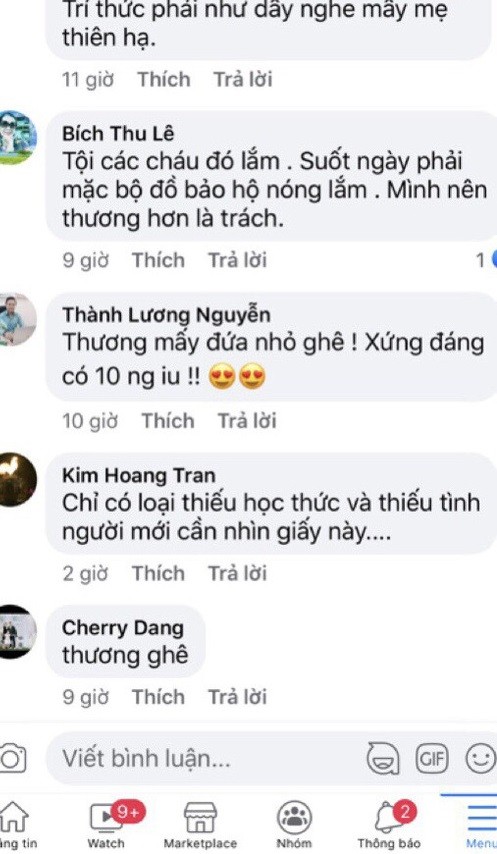 Tinh nguyen vien chong dich viet len do bao ho, netizen khen het loi-Hinh-7