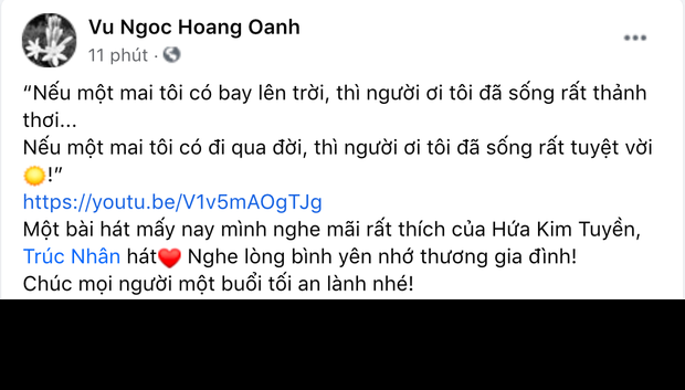 Ban gai cu Huynh Anh co status an y sau khi bi 